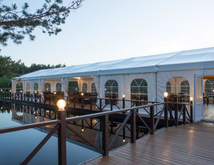 Банкетный зал «На воде» - Парк-отель «Анива»